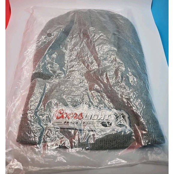 NHL Carolina Hurricanes Coors Light Knit Winter Hat Toque New In Sealed Package - Picture 3 of 4